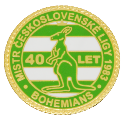 5130_ODZNAK PIN ZELENY KLOKAN MISTR CSSR 40LET VENEC ESHOP